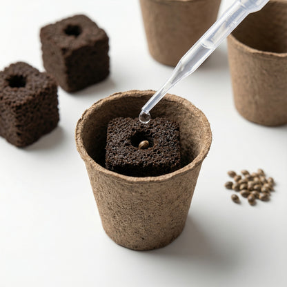 Anzuchtkit Hanf inkl. 3 Samen